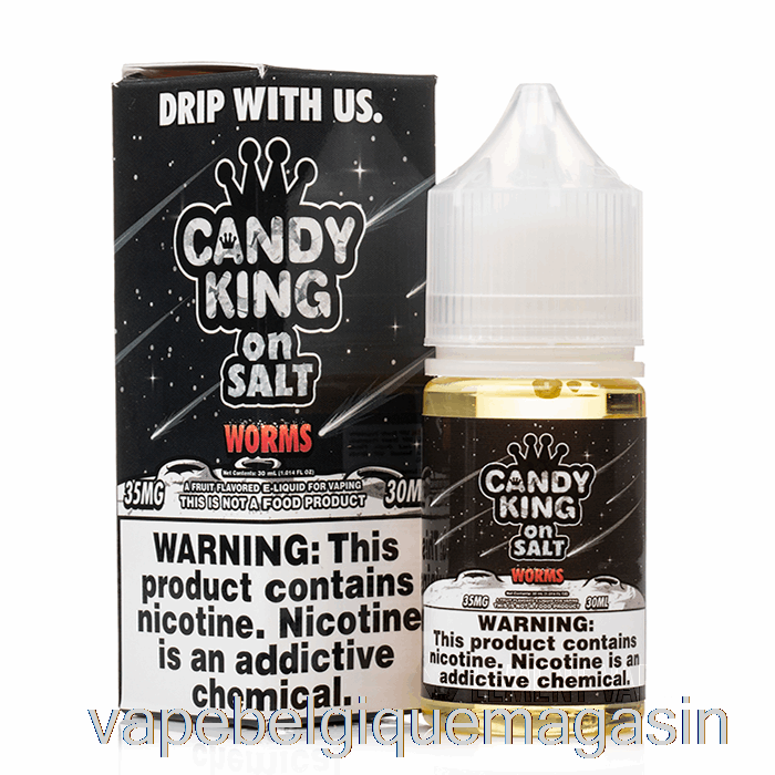 Vers De Jus De Vape - Candy King Sur Sel - 30 Ml 35 Mg